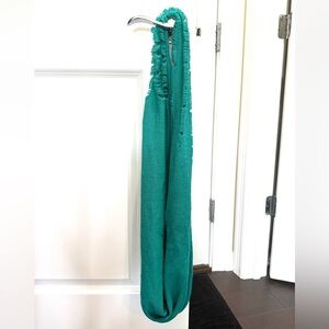 Steve Madden Teal Infinity Scarf